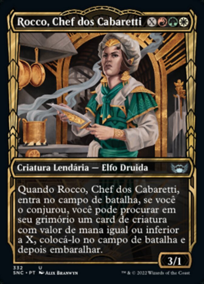 Rocco, Chef dos Cabaretti / Rocco, Cabaretti Caterer - Magic: The Gathering - MoxLand