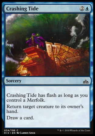 Maré Esmagadora / Crashing Tide - Magic: The Gathering - MoxLand