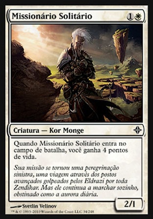 Missionário Solitário / Lone Missionary - Magic: The Gathering - MoxLand