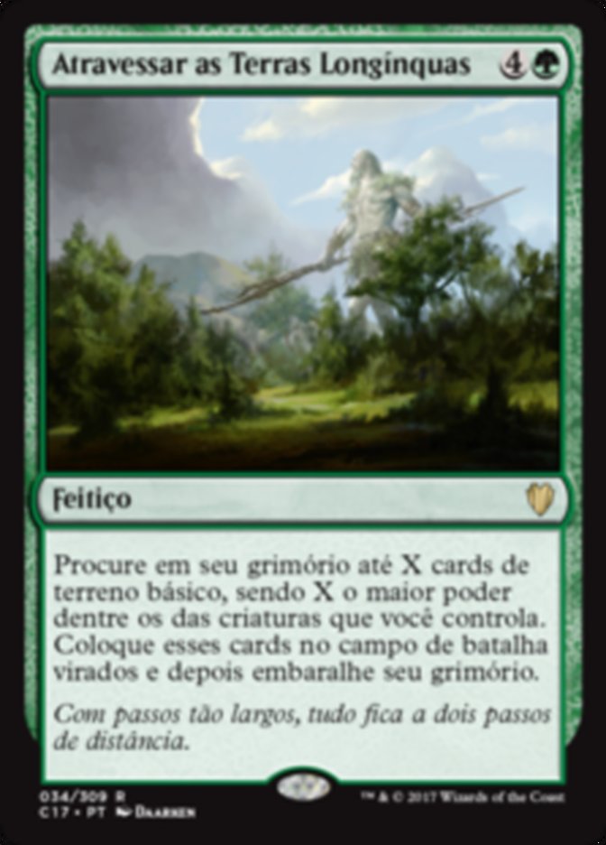 Atravessar as Terras Longínquas / Traverse the Outlands - Magic: The Gathering - MoxLand