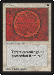 Defesa Vermelha / Red Ward - Magic: The Gathering - MoxLand