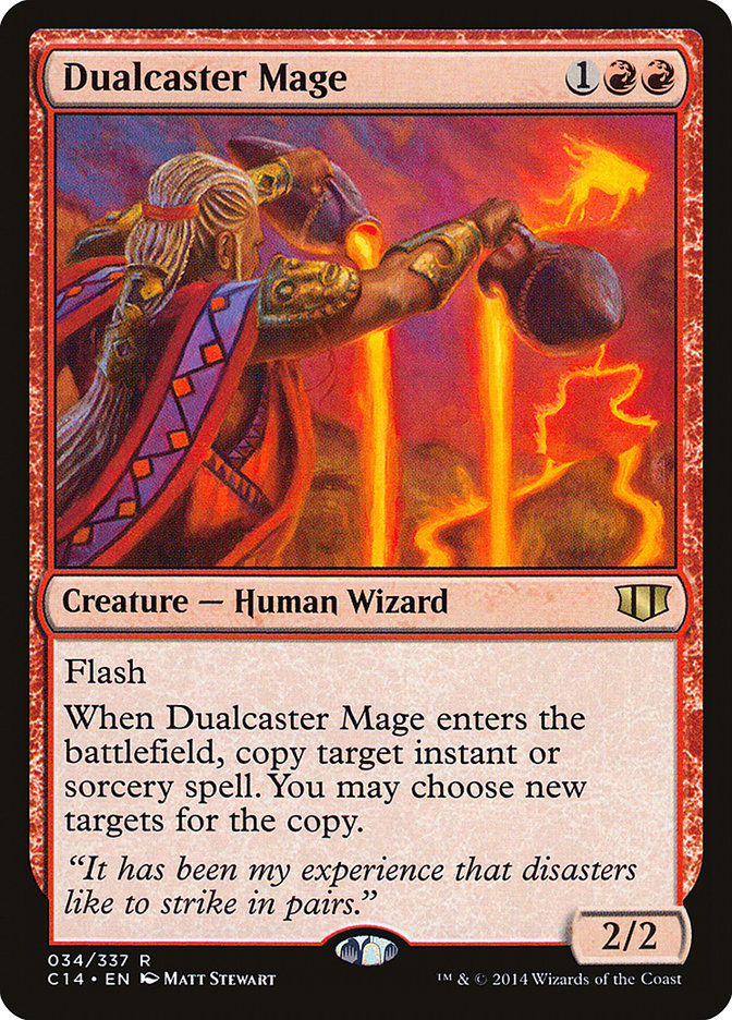 Mago da Conjuração Dupla / Dualcaster Mage - Magic: The Gathering - MoxLand