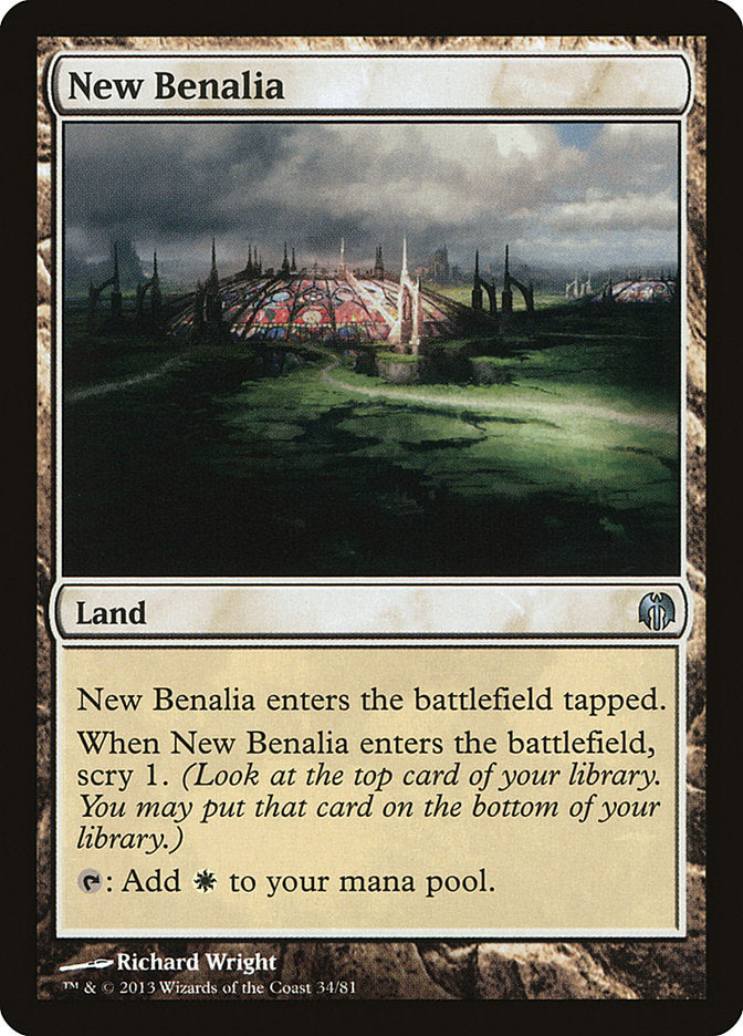 Nova Benália / New Benalia - Magic: The Gathering - MoxLand