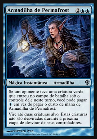 Armadilha de Permafrost / Permafrost Trap - Magic: The Gathering - MoxLand