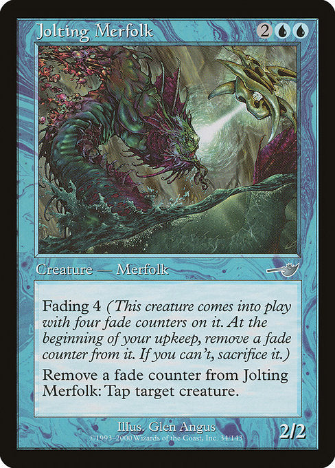 Tritão Sacudidor / Jolting Merfolk - Magic: The Gathering - MoxLand