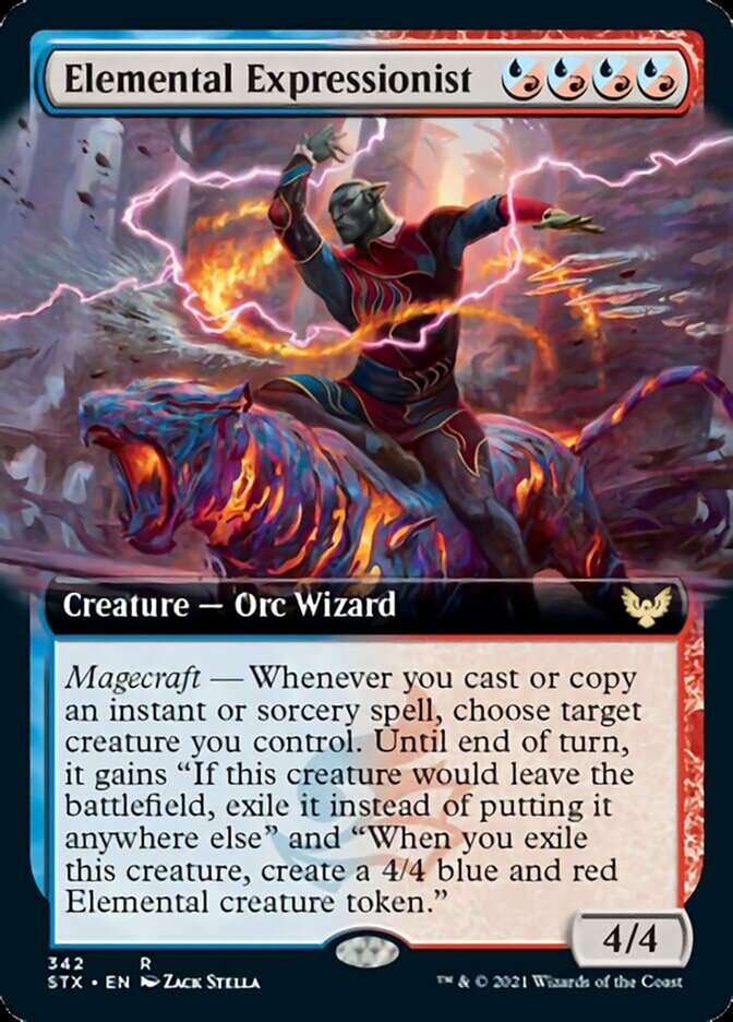 Expressionista Elemental / Elemental Expressionist - Magic: The Gathering - MoxLand