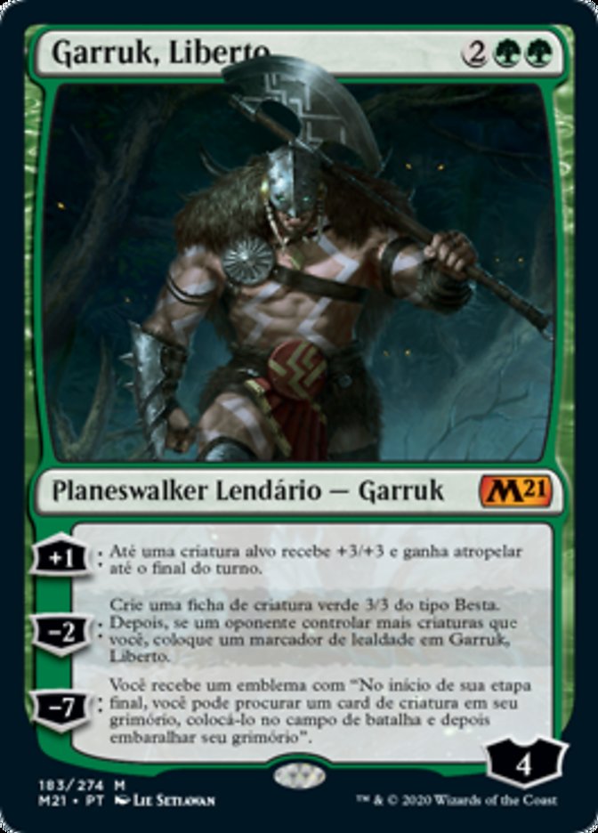 Garruk, Liberto / Garruk, Unleashed - Magic: The Gathering - MoxLand