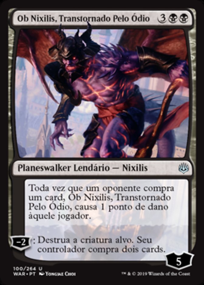 Ob Nixilis, Transtornado Pelo Ódio / Ob Nixilis, the Hate-Twisted - Magic: The Gathering - MoxLand