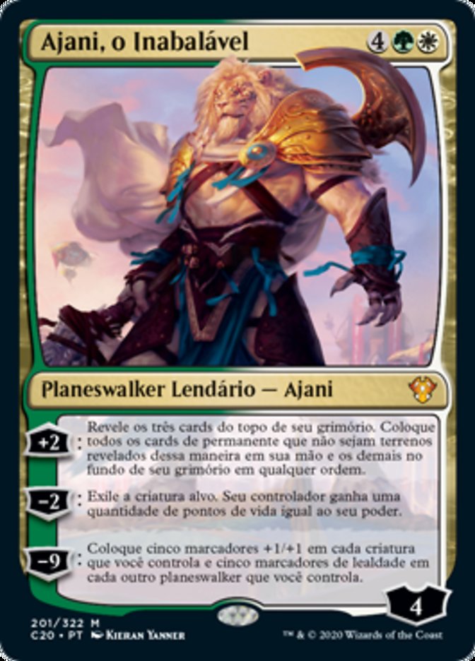 Ajani, o Inabalável / Ajani Unyielding - Magic: The Gathering - MoxLand