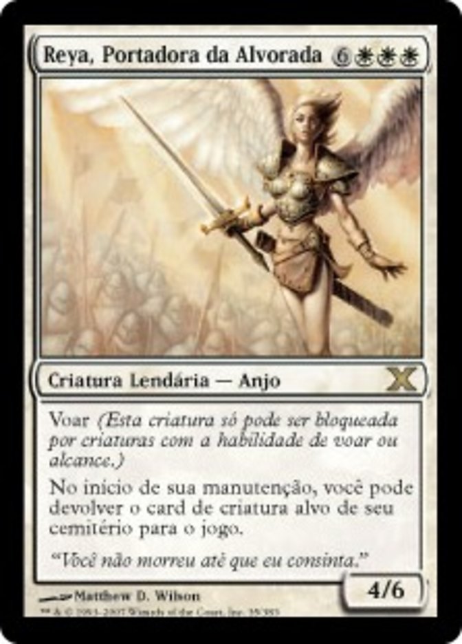 Reya, Portadora da Alvorada / Reya Dawnbringer - Magic: The Gathering - MoxLand