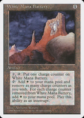 Bateria de Mana Branco / White Mana Battery - Magic: The Gathering - MoxLand