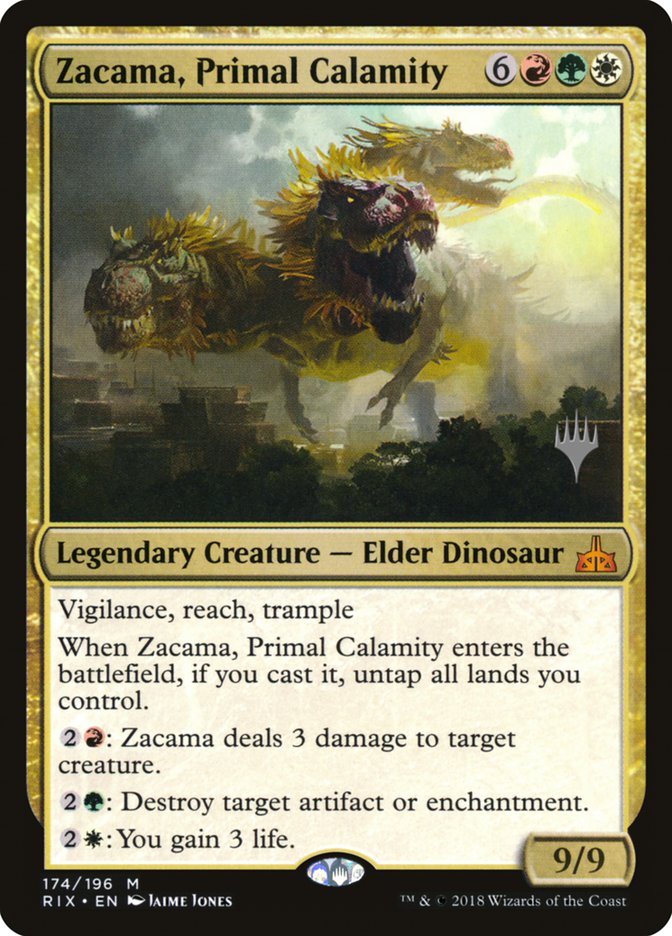 Zacama, Calamidade Primordial / Zacama, Primal Calamity - Magic: The Gathering - MoxLand