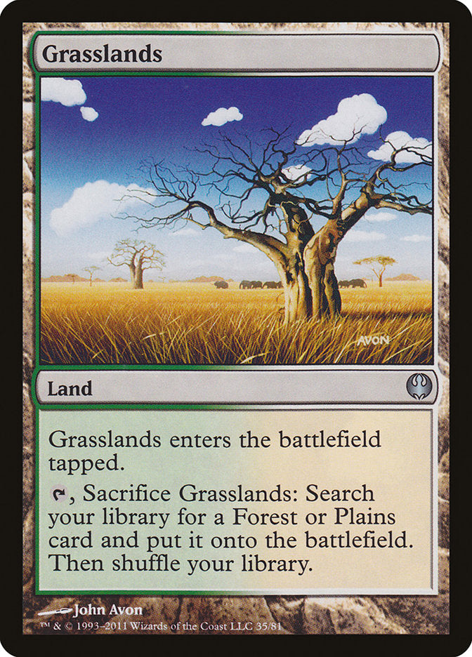 Pastagem / Grasslands - Magic: The Gathering - MoxLand