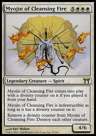 Myojin do Fogo Purificador / Myojin of Cleansing Fire - Magic: The Gathering - MoxLand