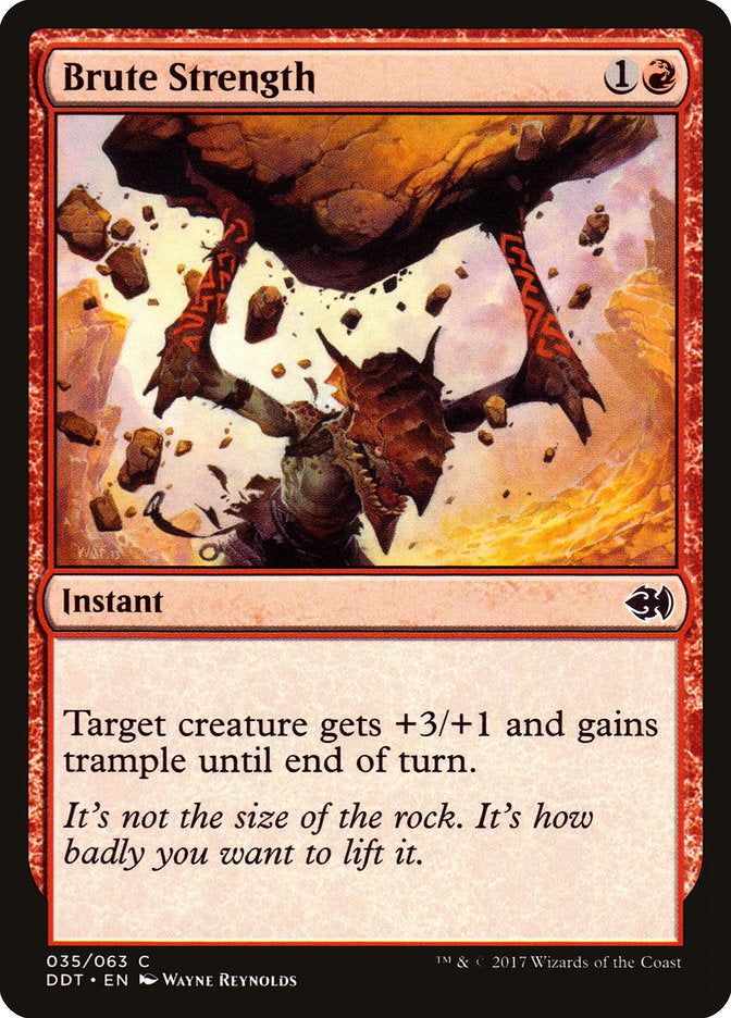 Força Imensa / Brute Strength - Magic: The Gathering - MoxLand