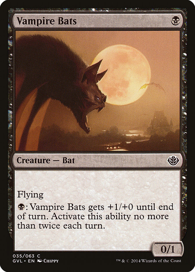 Morcegos Vampiros / Vampire Bats - Magic: The Gathering - MoxLand