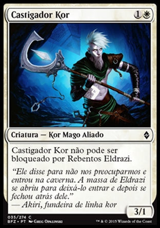 Castigador Kor / Kor Castigator - Magic: The Gathering - MoxLand