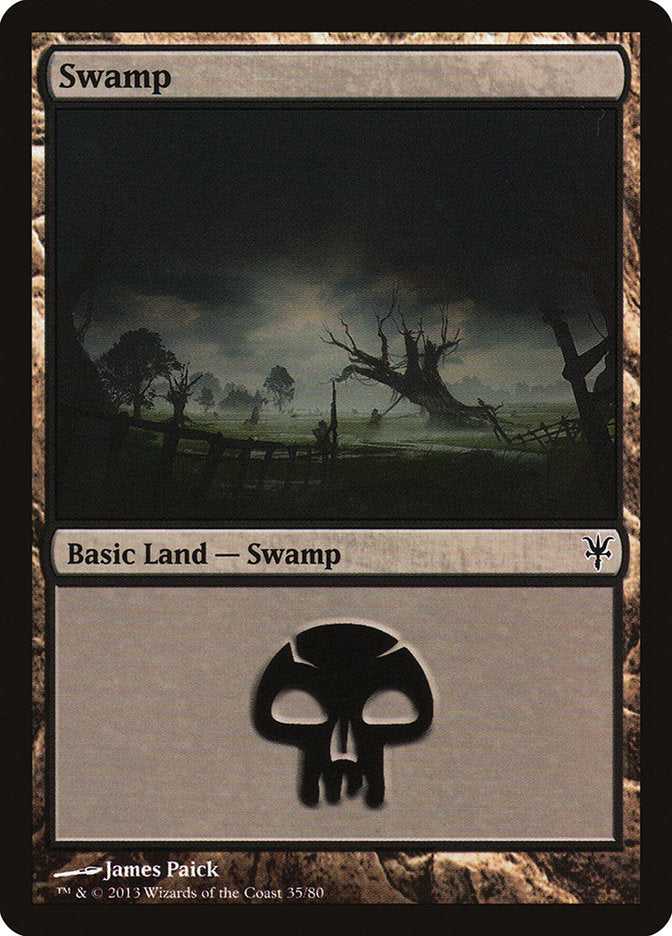 Pântano / Swamp - Magic: The Gathering - MoxLand