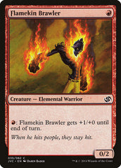 Rufião Flamíneo / Flamekin Brawler - Magic: The Gathering - MoxLand