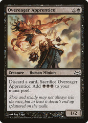 Aprendiz Avidíssimo / Overeager Apprentice - Magic: The Gathering - MoxLand