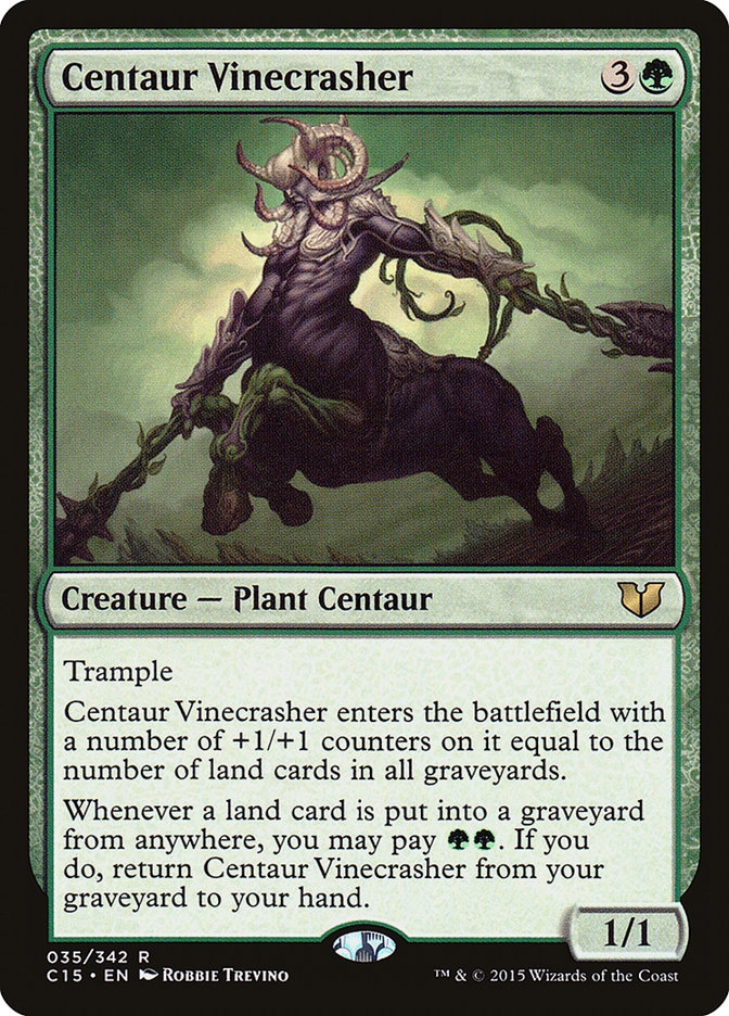 Centauro das Lianas Esmagadoras / Centaur Vinecrasher - Magic: The Gathering - MoxLand