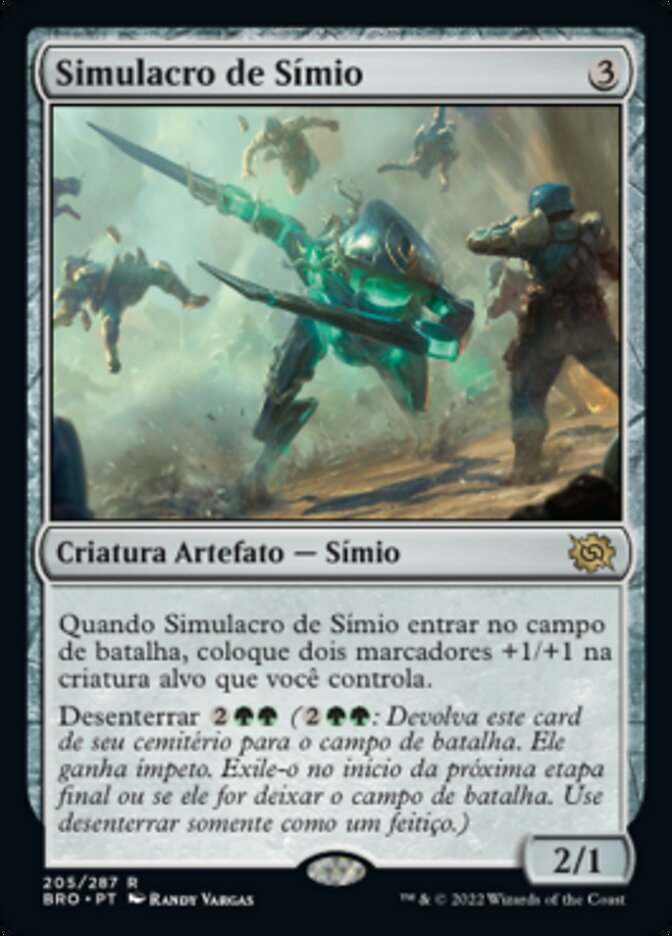 Simulacro de Símio / Simian Simulacrum - Magic: The Gathering - MoxLand