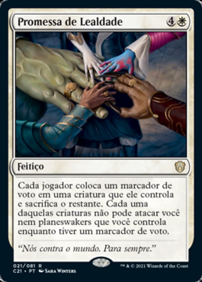 Promessa de Lealdade / Promise of Loyalty - Magic: The Gathering - MoxLand