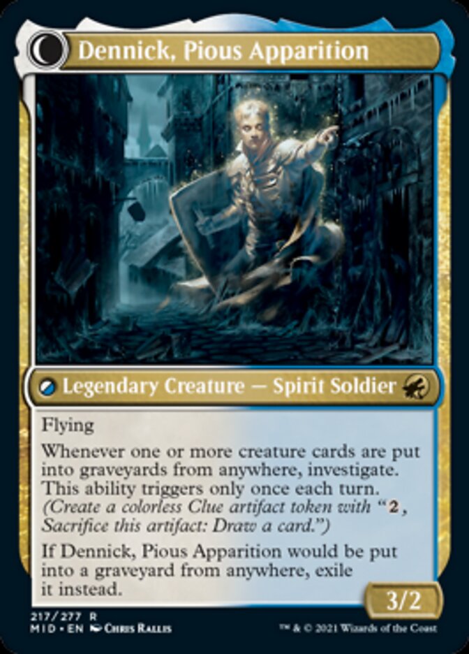 Dennick, Aprendiz Pio / Dennick, Pious Apprentice - Magic: The Gathering - MoxLand