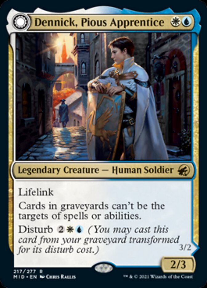 Dennick, Aprendiz Pio / Dennick, Pious Apprentice - Magic: The Gathering - MoxLand