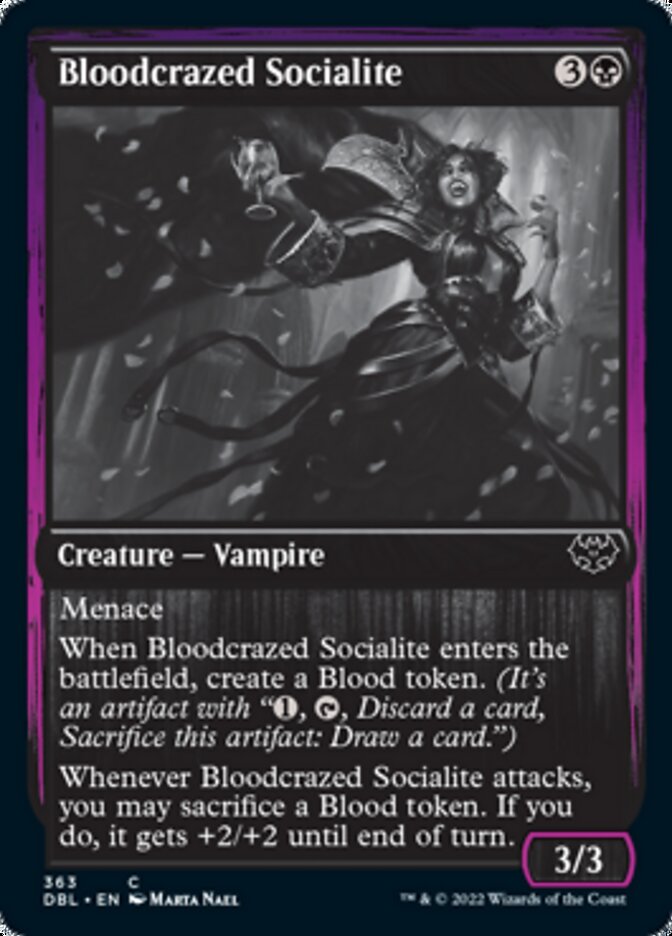 Socialite Sanguimaníaca / Bloodcrazed Socialite - Magic: The Gathering - MoxLand