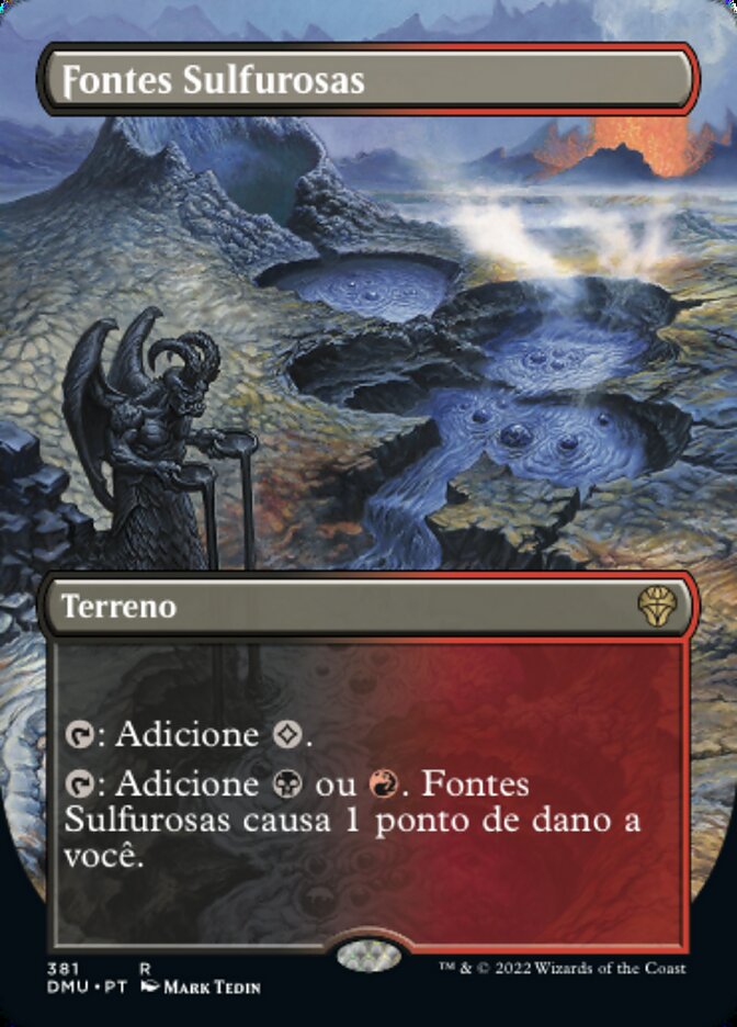 Fontes Sulfurosas / Sulfurous Springs - Magic: The Gathering - MoxLand