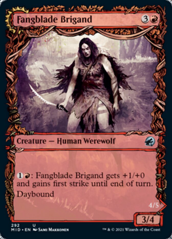 Bandida Presalâmina / Fangblade Brigand - Magic: The Gathering - MoxLand