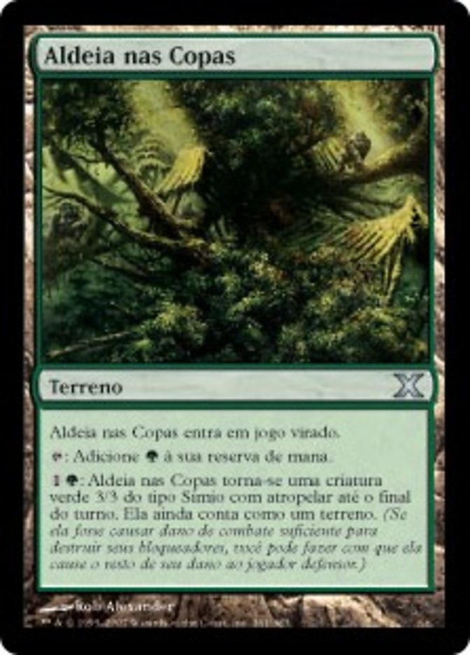 Aldeia nas Copas / Treetop Village - Magic: The Gathering - MoxLand