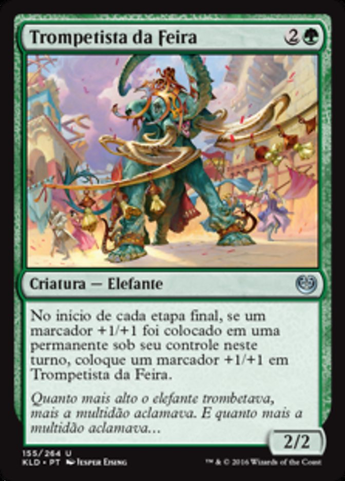 Trompetista da Feira / Fairgrounds Trumpeter - Magic: The Gathering - MoxLand