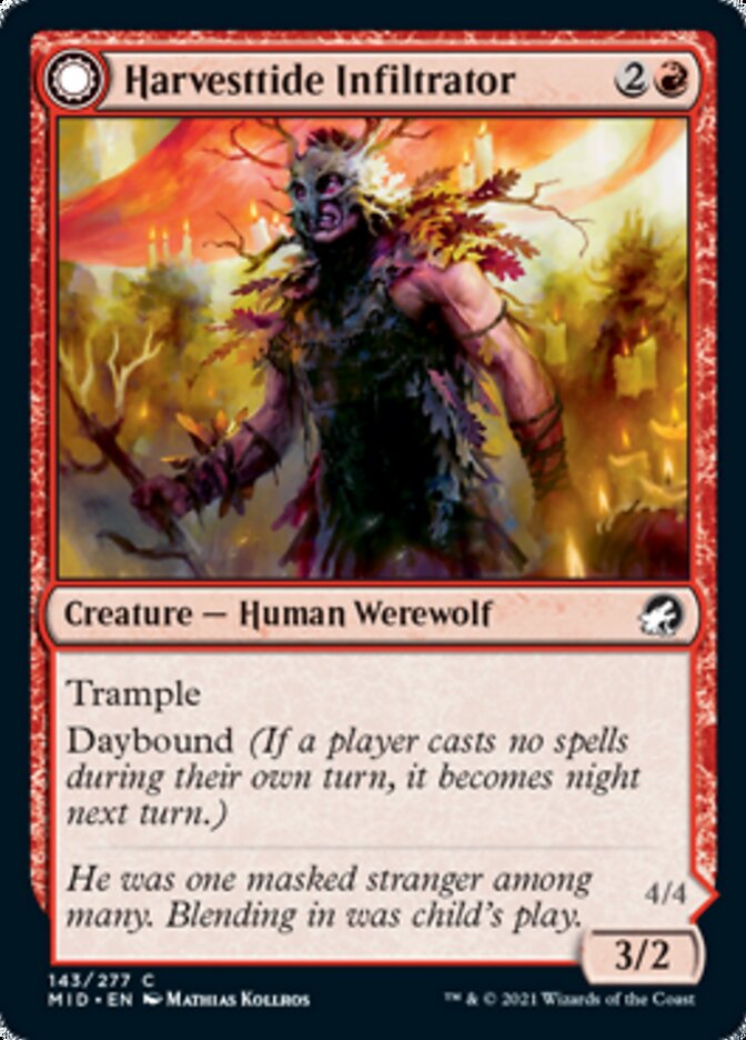 Infiltrador do Festival da Colheita / Harvesttide Infiltrator - Magic: The Gathering - MoxLand