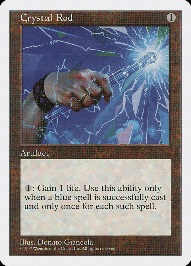 Bastão de Cristal / Crystal Rod - Magic: The Gathering - MoxLand