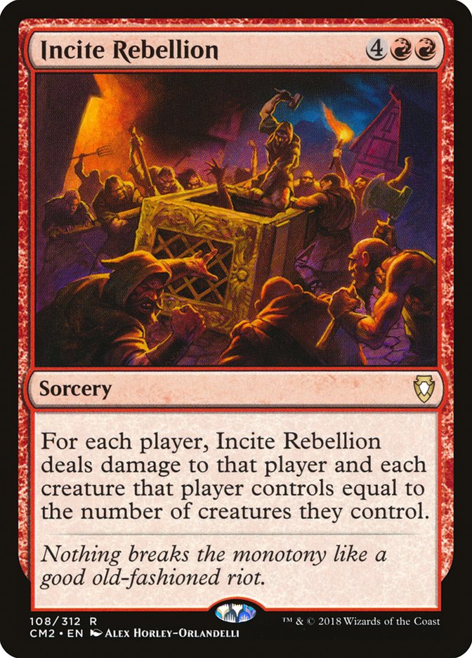 Incite Rebellion / Incite Rebellion - Magic: The Gathering - MoxLand