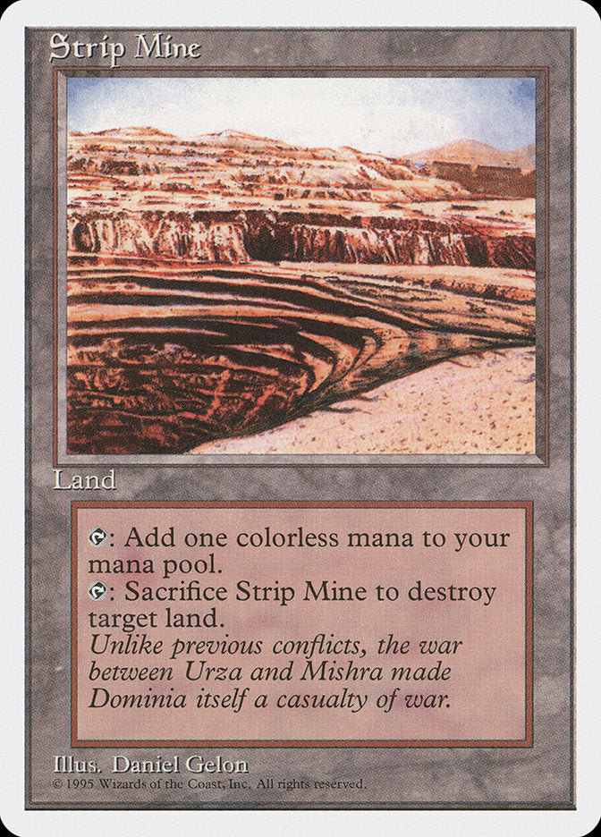 Mina de Superfície / Strip Mine - Magic: The Gathering - MoxLand