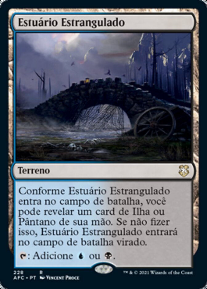 Estuário Estrangulado / Choked Estuary - Magic: The Gathering - MoxLand