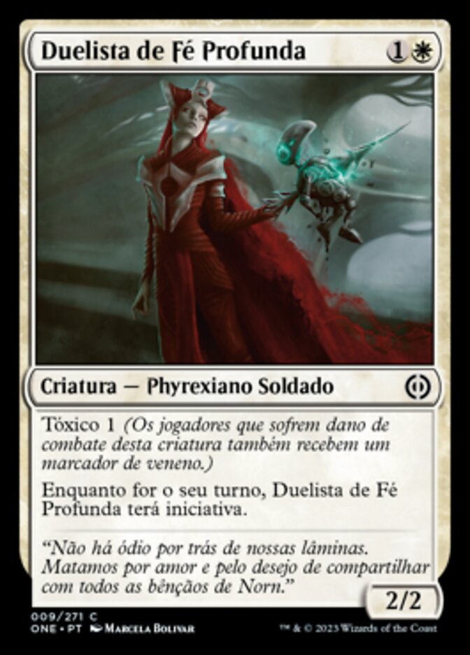 Duelista de Fé Profunda / Duelist of Deep Faith - Magic: The Gathering - MoxLand