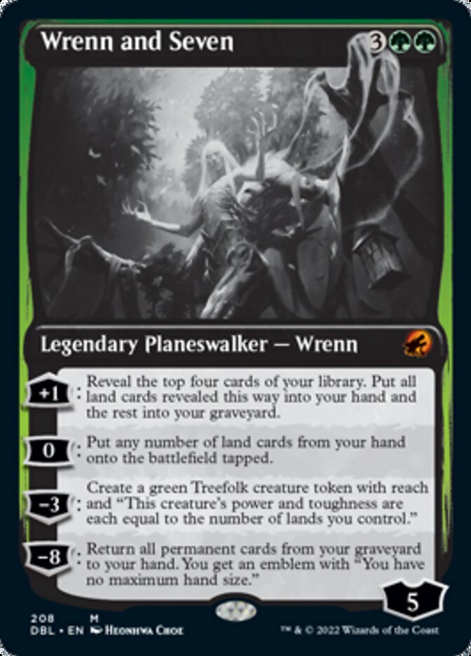 Wrenn e Sete / Wrenn and Seven - Magic: The Gathering - MoxLand