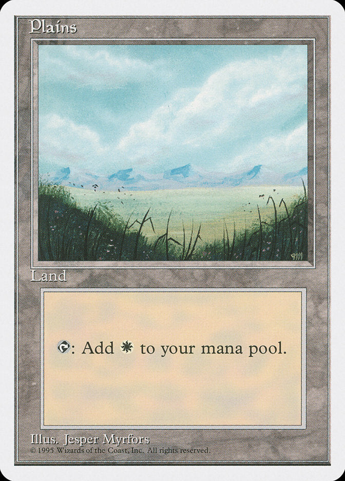 Planície / Plains - Magic: The Gathering - MoxLand