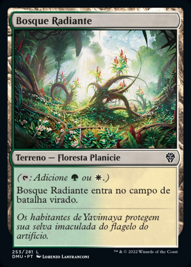 Bosque Radiante / Radiant Grove - Magic: The Gathering - MoxLand