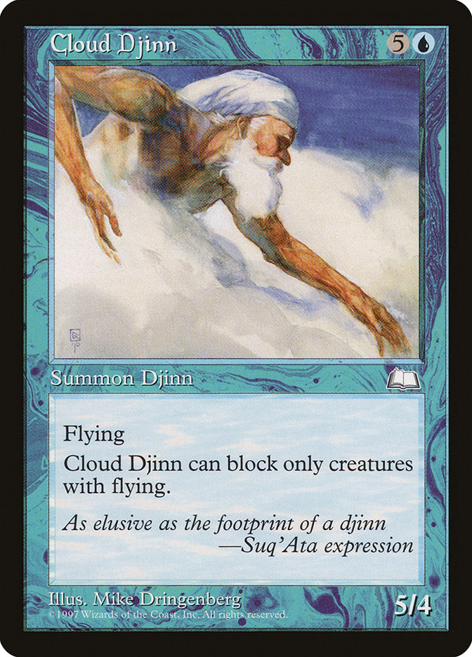 Gênio das Nuvens / Cloud Djinn - Magic: The Gathering - MoxLand