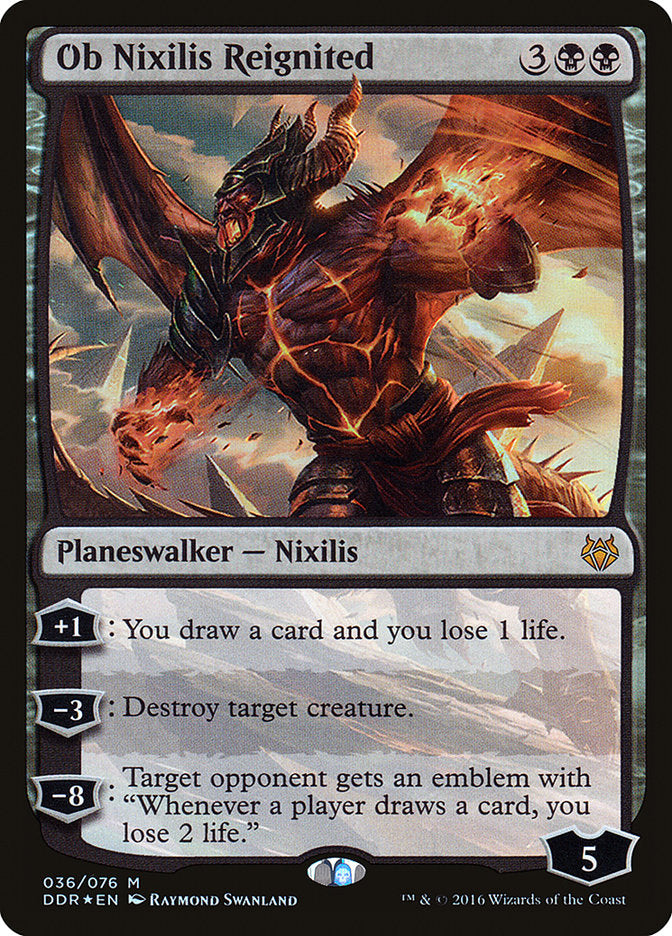 Ob Nixilis Reaceso / Ob Nixilis Reignited - Magic: The Gathering - MoxLand