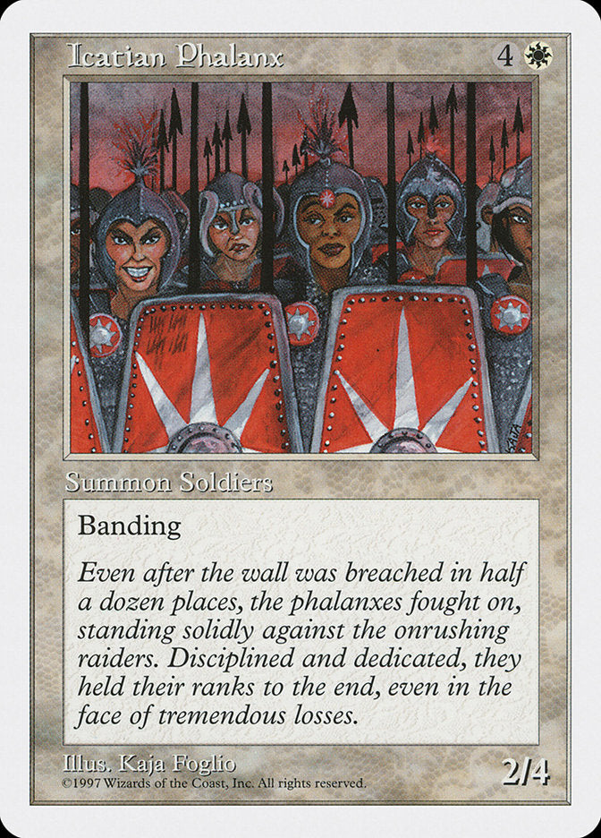 Falange Icatiana / Icatian Phalanx - Magic: The Gathering - MoxLand