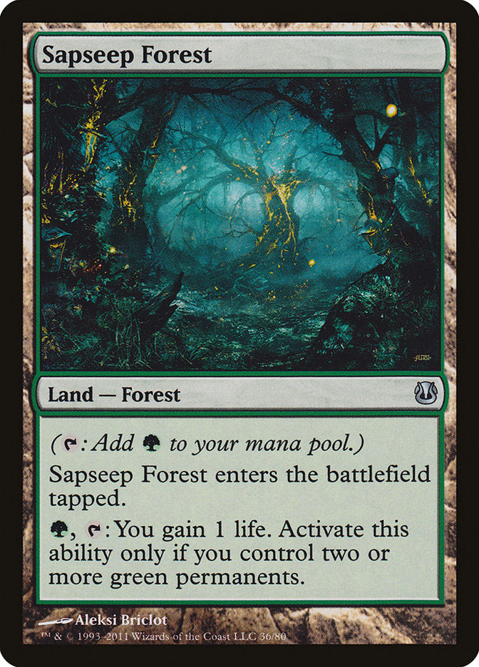 Floresta da Seiva Gotejante / Sapseep Forest - Magic: The Gathering - MoxLand