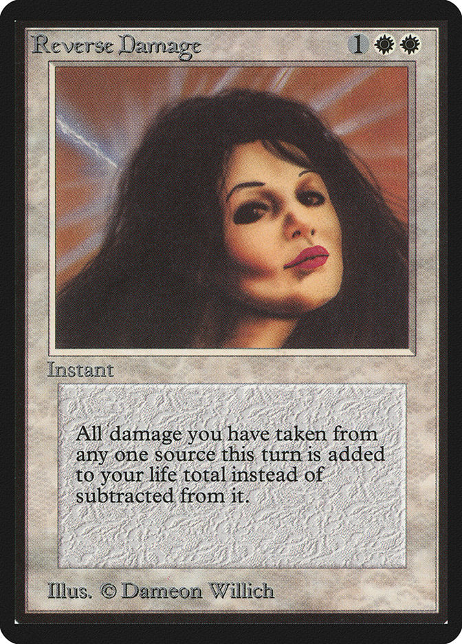 Reverter Dano / Reverse Damage - Magic: The Gathering - MoxLand