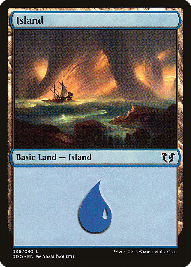 Ilha / Island - Magic: The Gathering - MoxLand