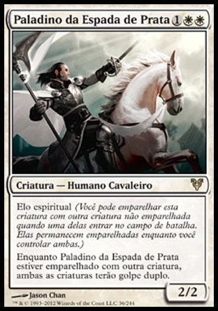 Paladino da Espada de Prata / Silverblade Paladin - Magic: The Gathering - MoxLand